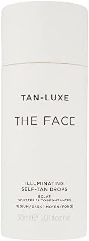 TAN-LUXE THE FACE Self-Tan Drops – Vegan Custom Face Tanning Drops