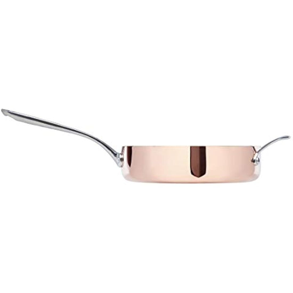 Vogue Tri-Wall Copper Saute Pan – 240mm Induction Compatible