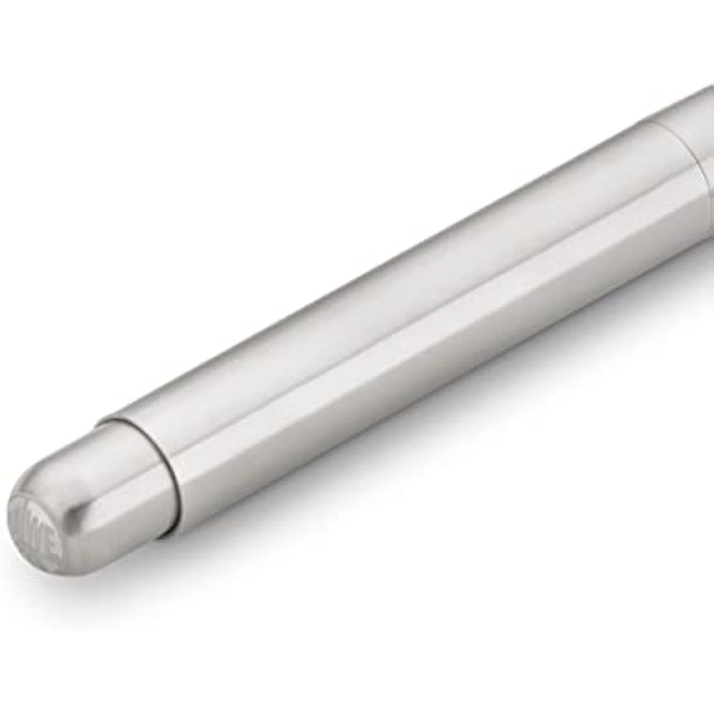 Kaweco Liliput Silver Ballpoint Pen – Compact Metal Retractable Pen