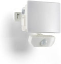 Auraglow 80W LED Security Flood Light with PIR Motion Sensor – White