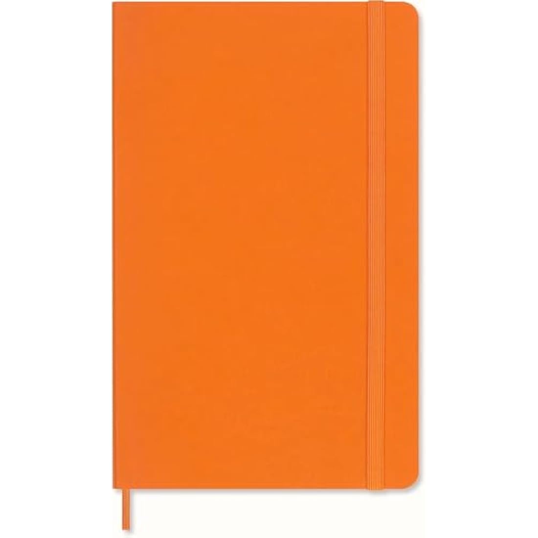 Moleskine Vegan Leather Notebook | Large 13x21cm Soft Cover – Orange