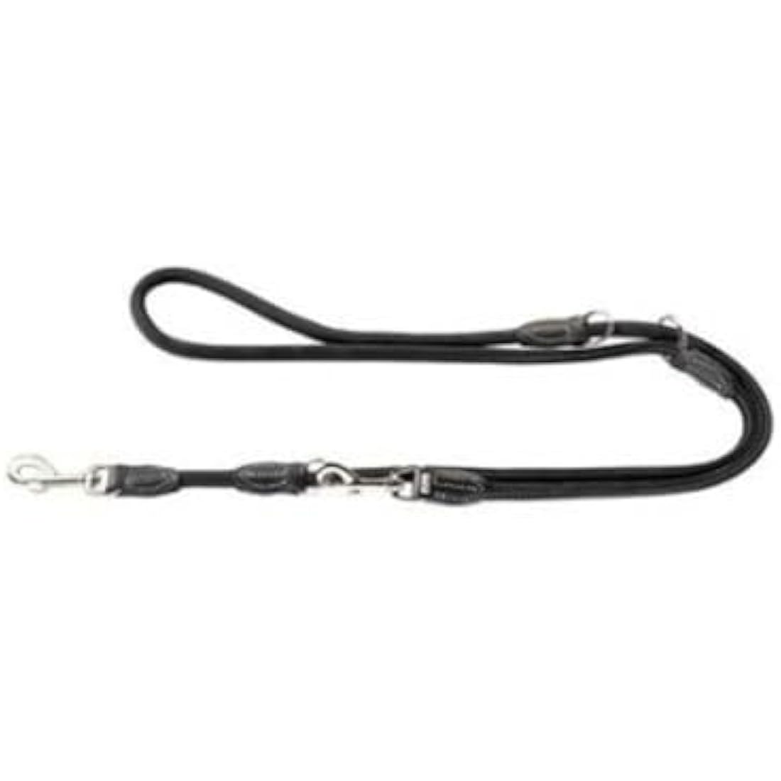 HUNTER Nubuck Leather Adjustable Dog Lead – Round and Soft Hunting
