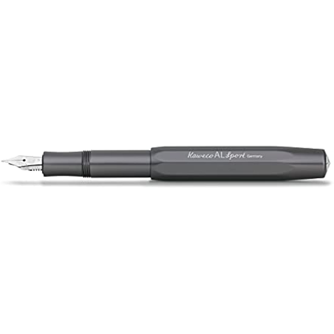 Kaweco AL Sport Fountain Pen – Anthracite Aluminium – Medium Nib