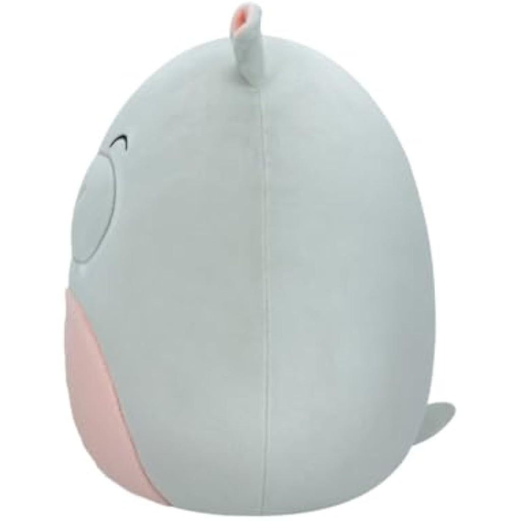 Squishmallows Harrison the Grey Hippo – 12-Inch Medium Plush Toy
