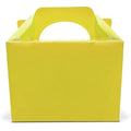 Lotus Yellow Children's Party Food Boxes - Recyclable Meal Box (50 Pack)