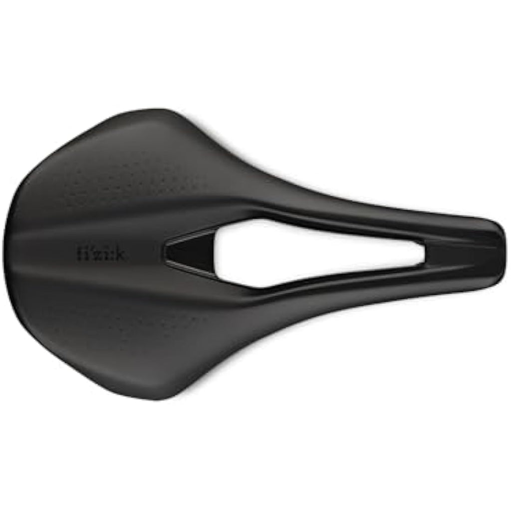 Fizik Tempo Argo R1 Road Bike Saddle | Carbon Rails | 160mm - Black