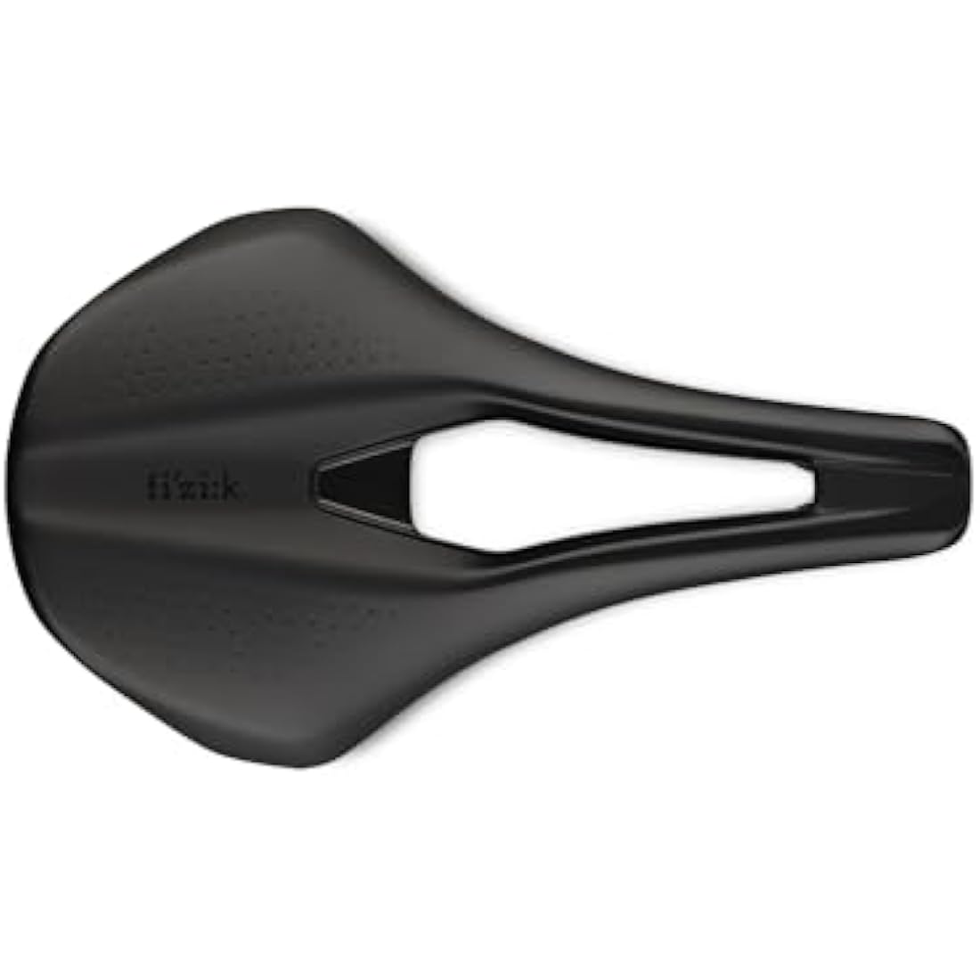 Fizik Tempo Argo R1 Road Bike Saddle | Carbon Rails | 160mm - Black