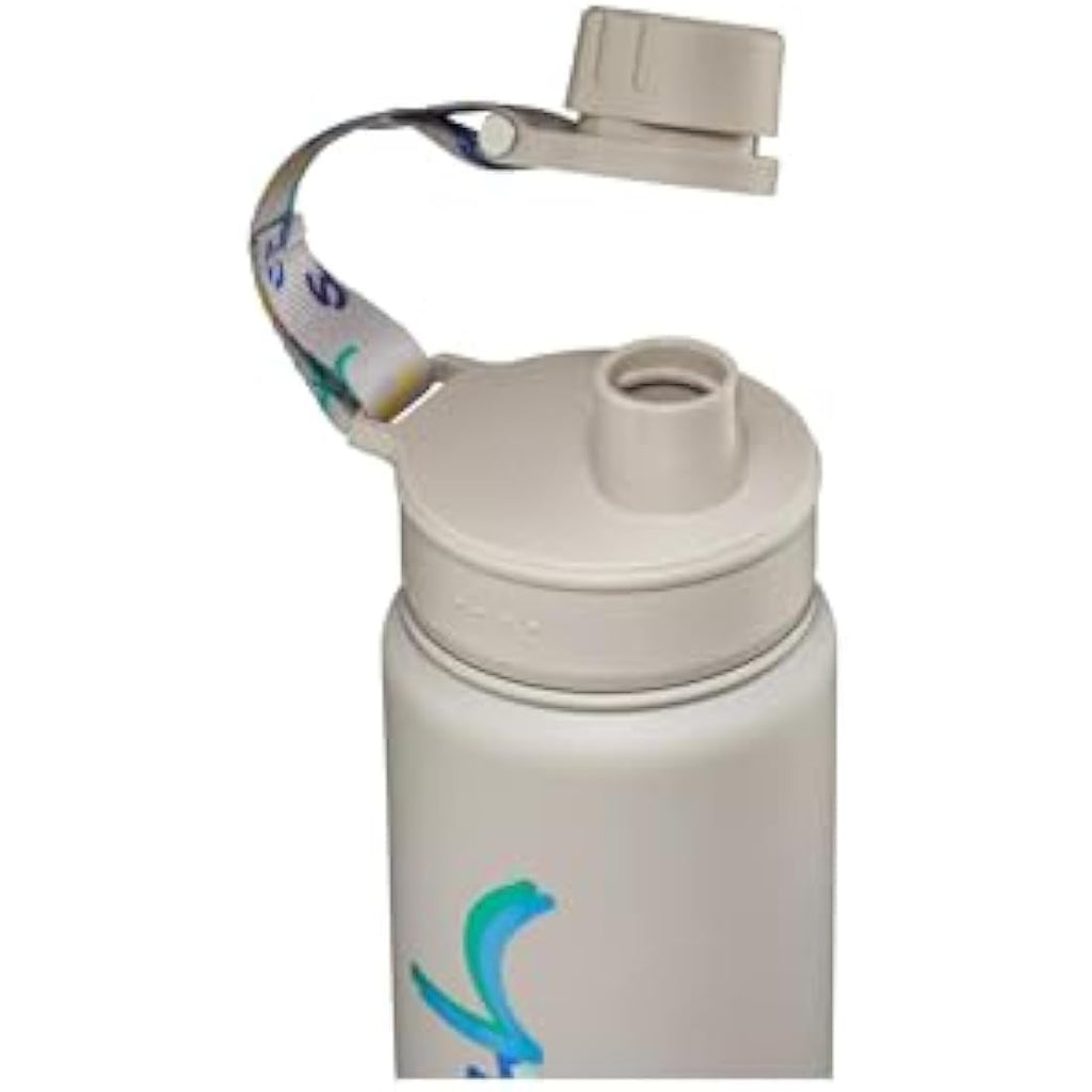 Satch Stainless Steel Drinking Bottle – 0.5L Leak-Proof BPA-Free Beige