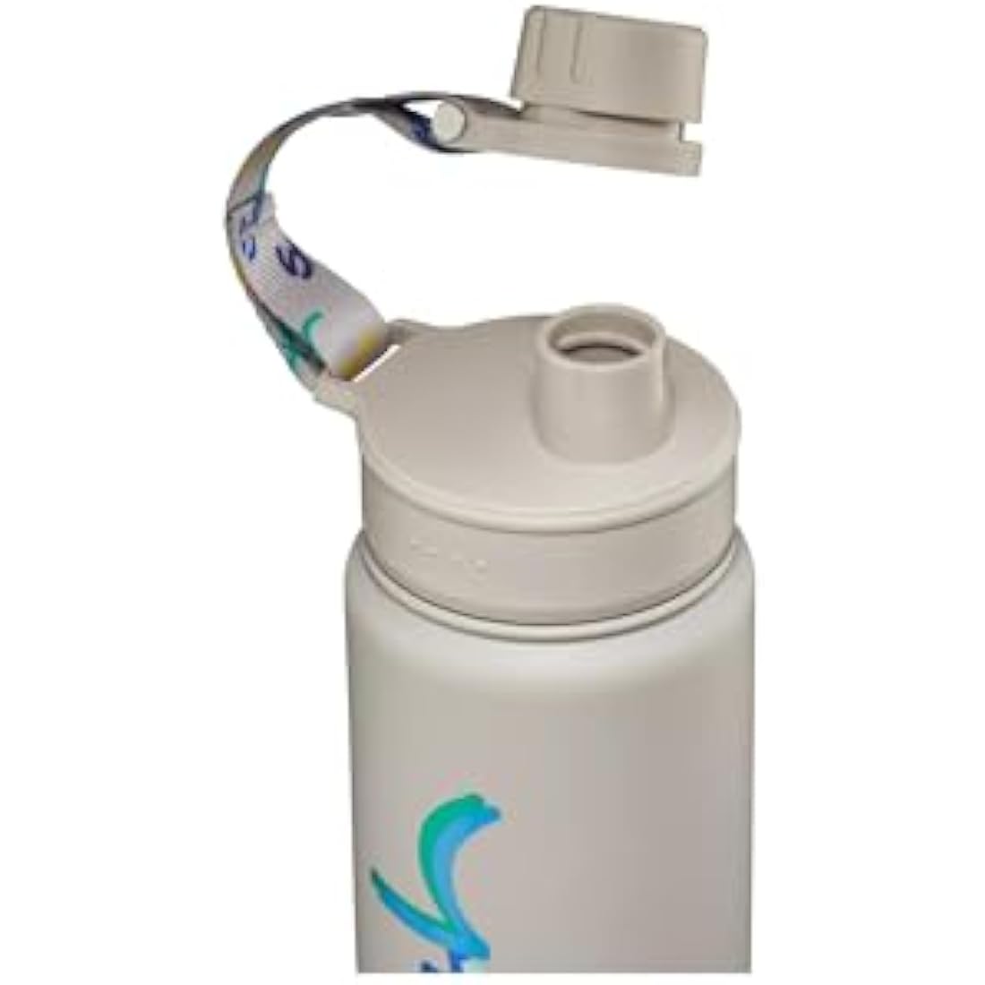 Satch Stainless Steel Drinking Bottle – 0.5L Leak-Proof BPA-Free Beige