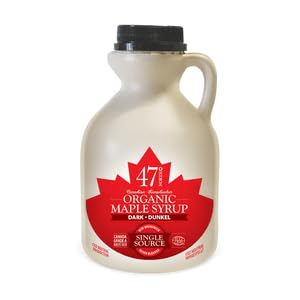 47° North Organic Maple Syrup | Grade A Dark Robust, Single Source, 500ml
