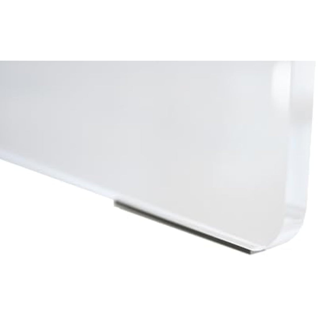 Desq Acrylic Monitor Stand with Letter Tray – Clear Ergonomic Riser