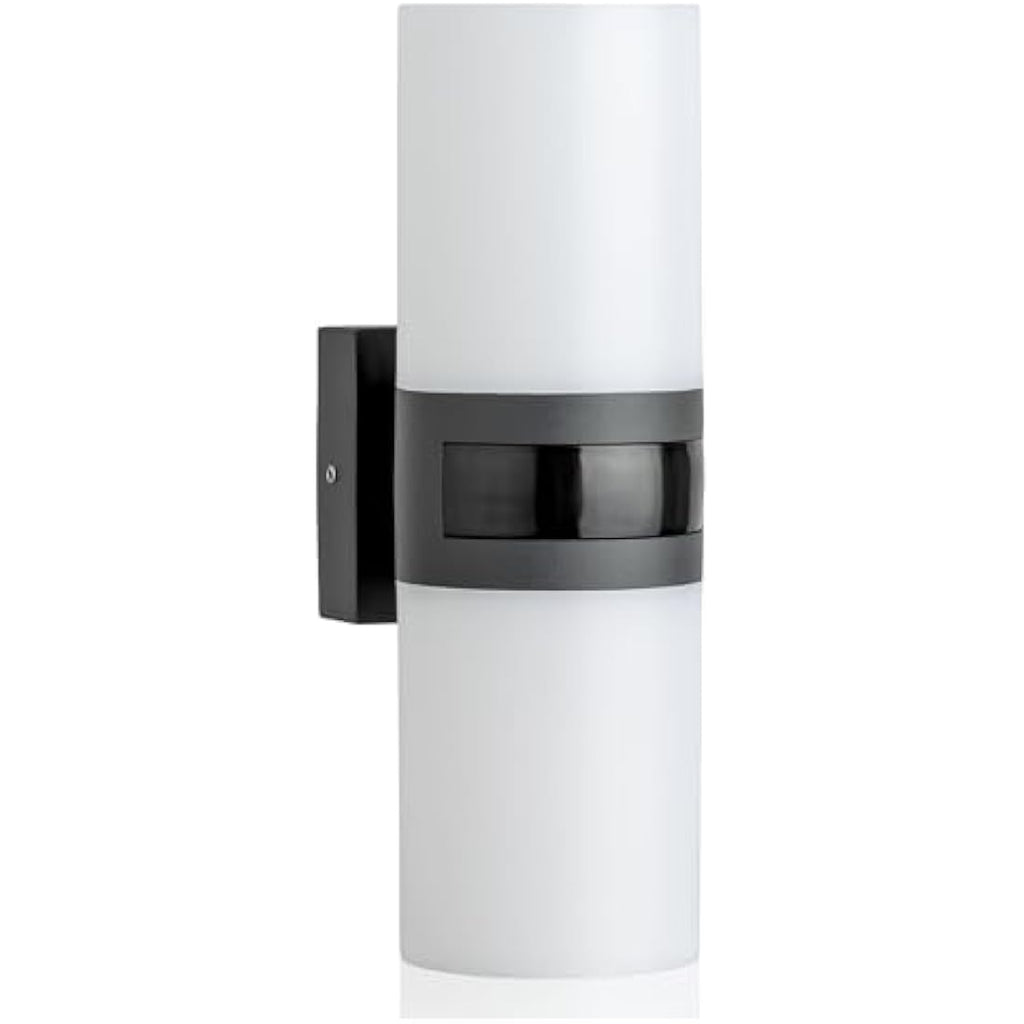 SEBSON LED Outdoor Wall Light with PIR Motion Sensor - 20W IP65 Anthracite