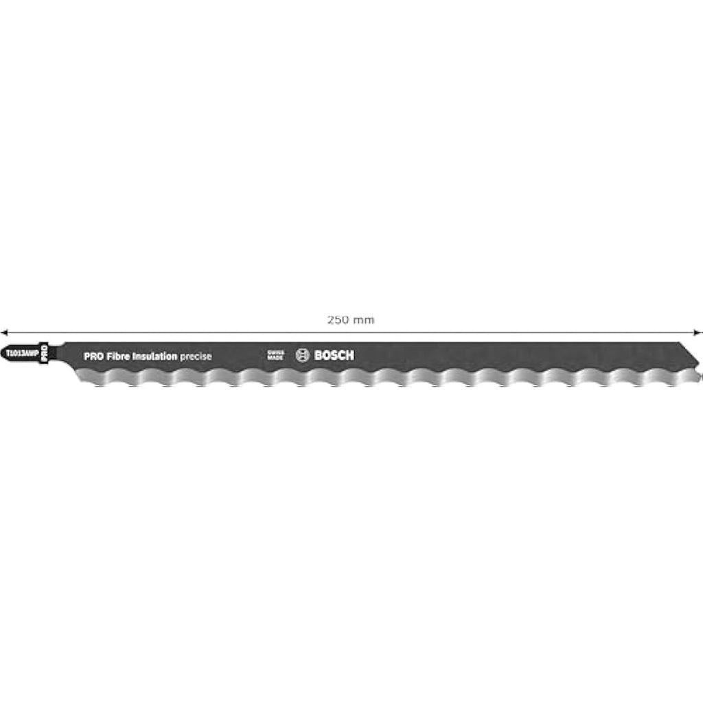 Bosch T1013AWP Jigsaw Blade for Mineral Wool Insulation – 250mm