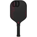 Wilson Blaze Tour 16 Pickleball Paddle – Raw Carbon Fiber, Black/Red