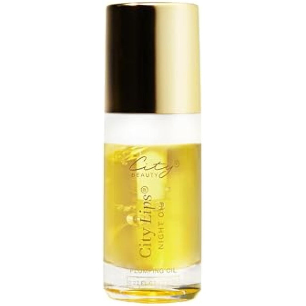 City Beauty City Lips Night Oil – Hyaluronic Acid Plumping Lip Treatment