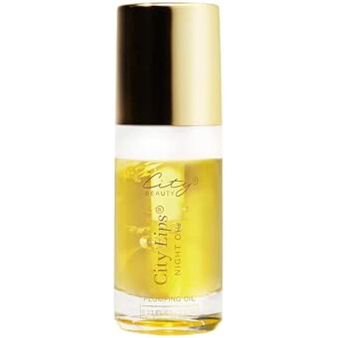 City Beauty City Lips Night Oil – Hyaluronic Acid Plumping Lip Treatment
