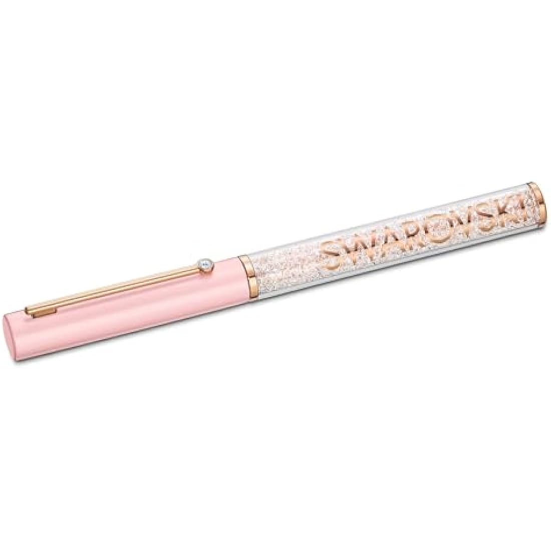 Swarovski Crystalline Ballpoint Pen – Rose Gold-Plated Pink Crystal