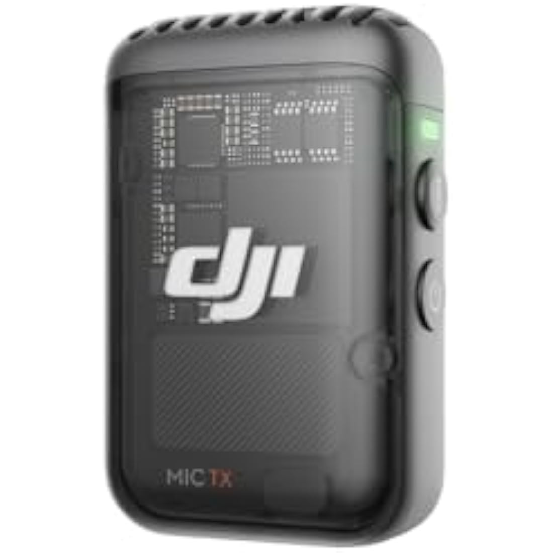 DJI Mic 2 Wireless Lavalier Microphone - Shadow Black Noise Cancelling