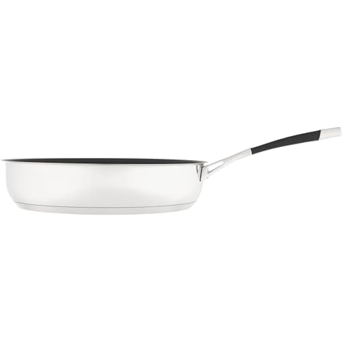 Stellar Flow 28cm Non-Stick Stainless Steel Frying Pan | Induction & Oven Safe