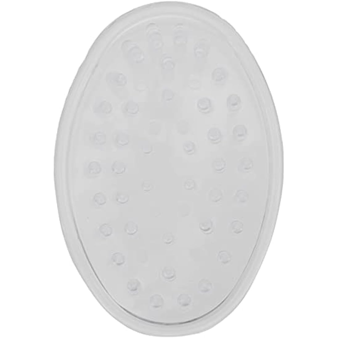iDesign Oval Soap Dish Set of 3 – Clear Plastic Soap Holder for Bathroom