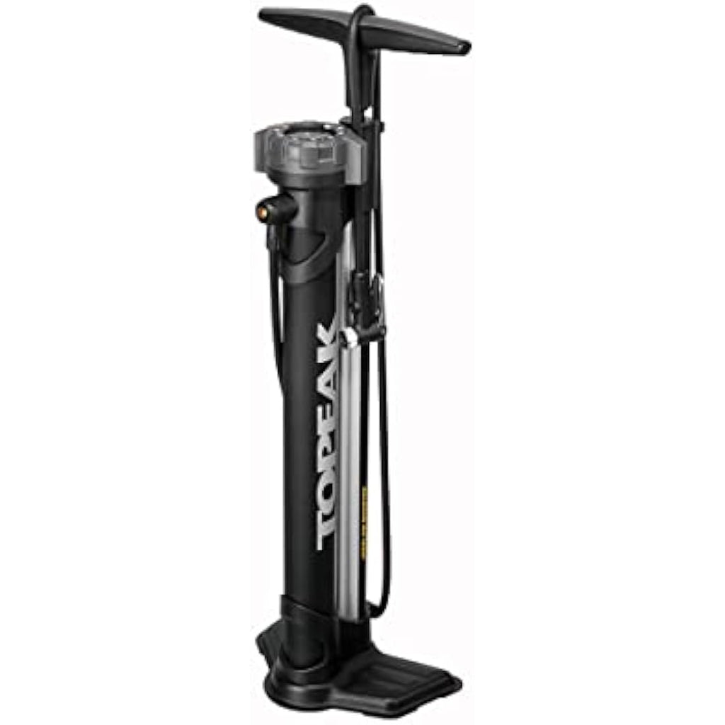 Topeak JoeBlow Booster Tubeless Floor Pump – 160 PSI, Black