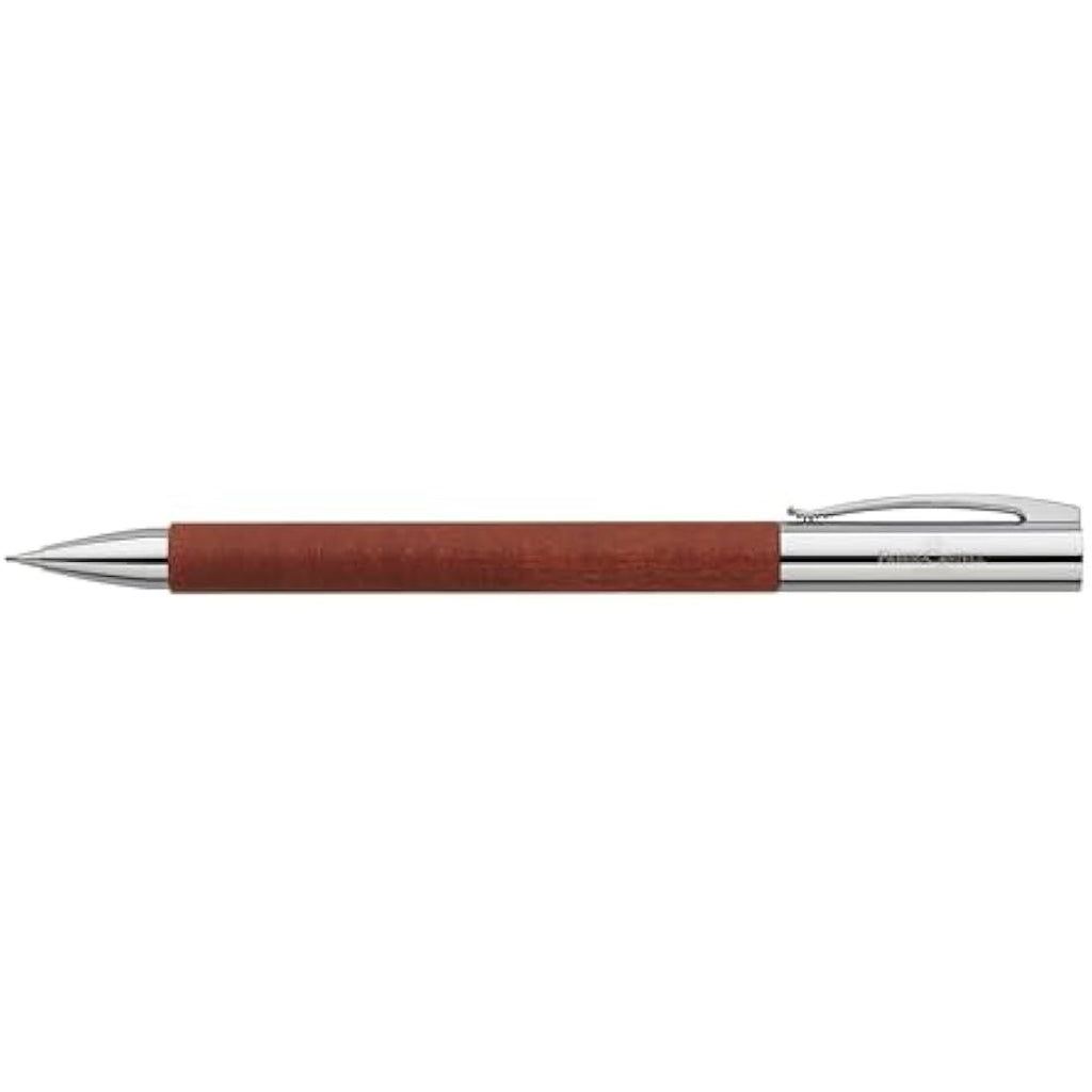 Faber-Castell Ambition Twist Pencil – Pearwood Brown & Chrome