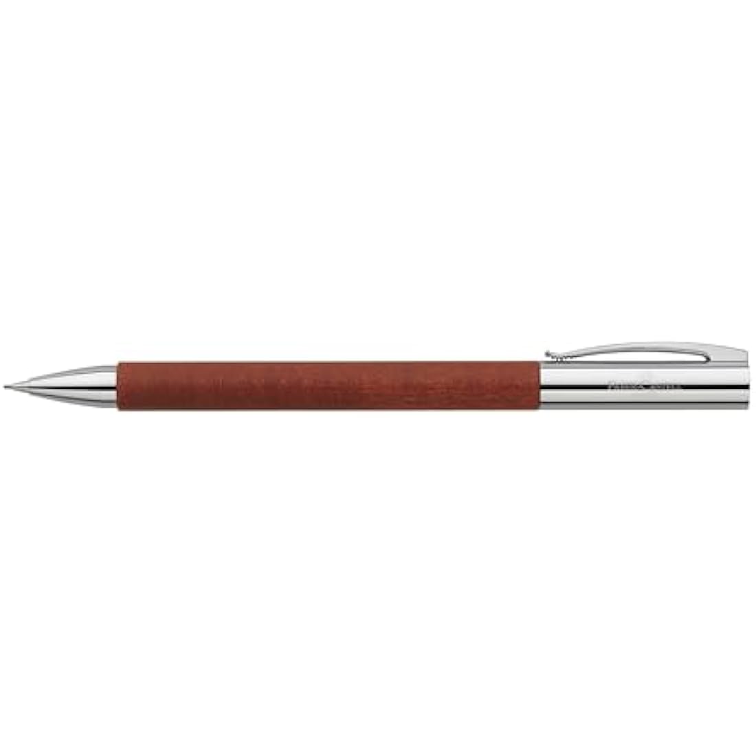 Faber-Castell Ambition Twist Pencil – Pearwood Brown & Chrome