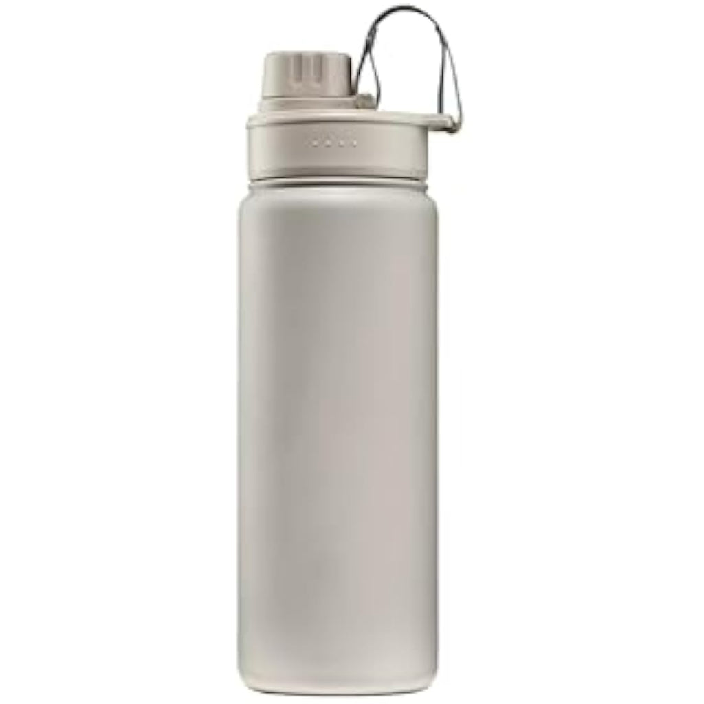 Satch Stainless Steel Drinking Bottle – 0.5L Leak-Proof BPA-Free Beige