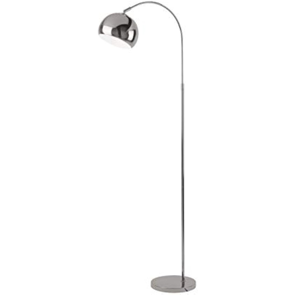 Jolof Store Modern Arch Floor Lamp – Chrome Adjustable Dome Shade