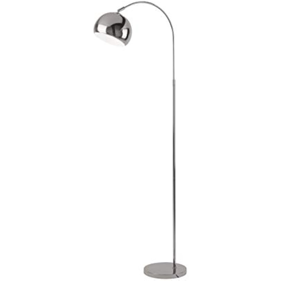 Jolof Store Modern Arch Floor Lamp – Chrome Adjustable Dome Shade