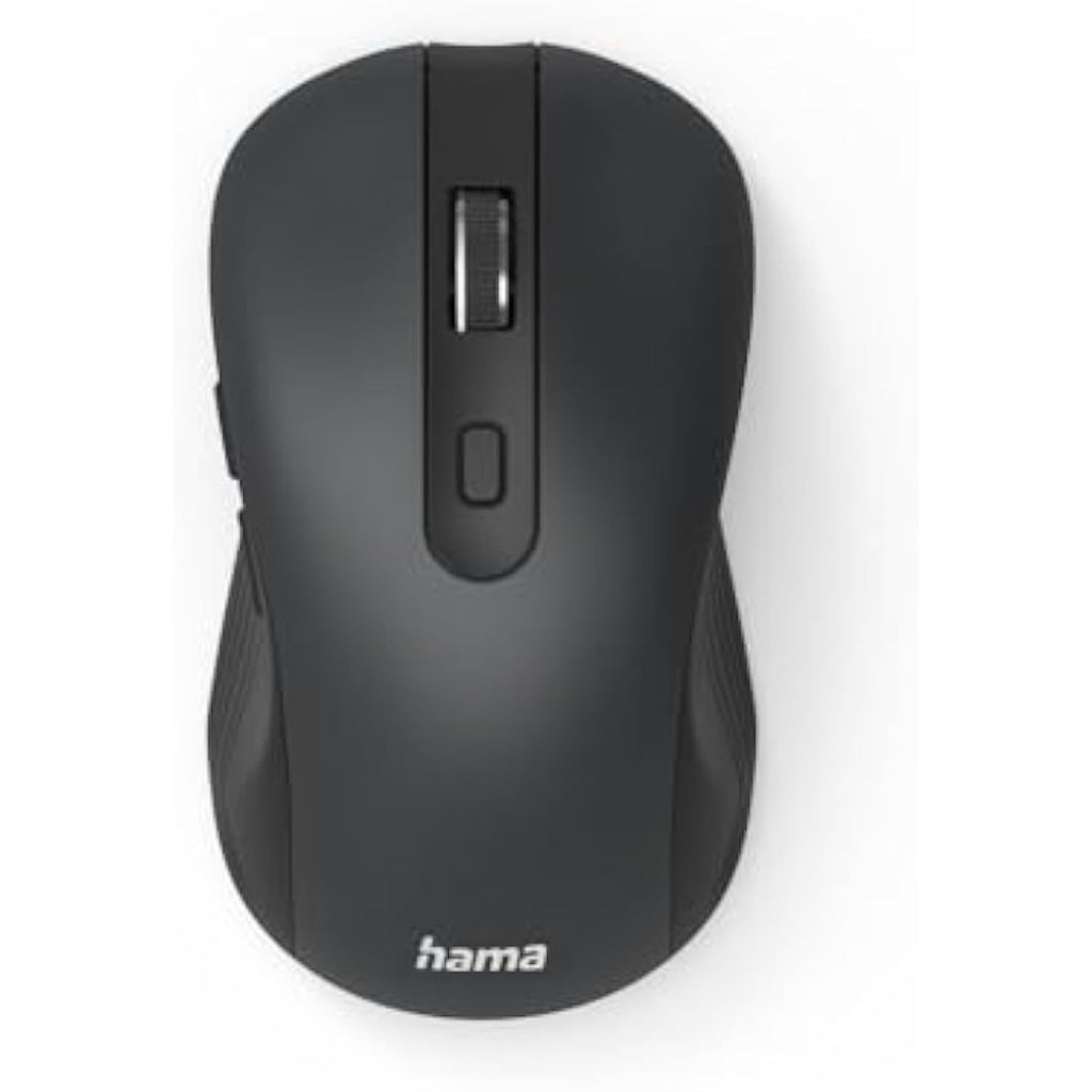 Hama MW-650 Wireless Optical Mouse | 6-Button Multi-Device Bluetooth – Black