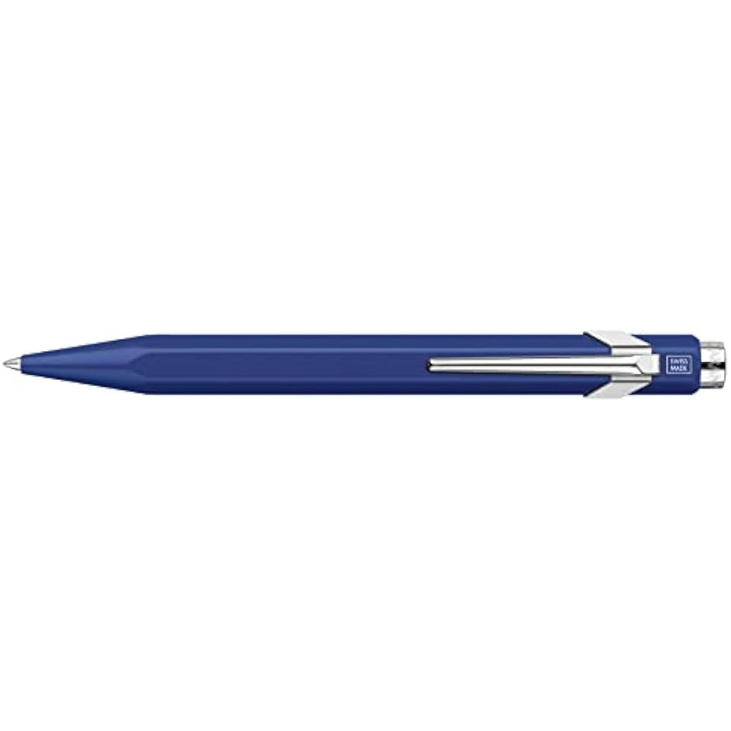 Caran d'Ache 849 Popline Ballpoint Pen – Blue Lacquered Aluminium