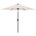 Doppler Jack Parasol 250 cm – Round Garden Umbrella with Crank Function