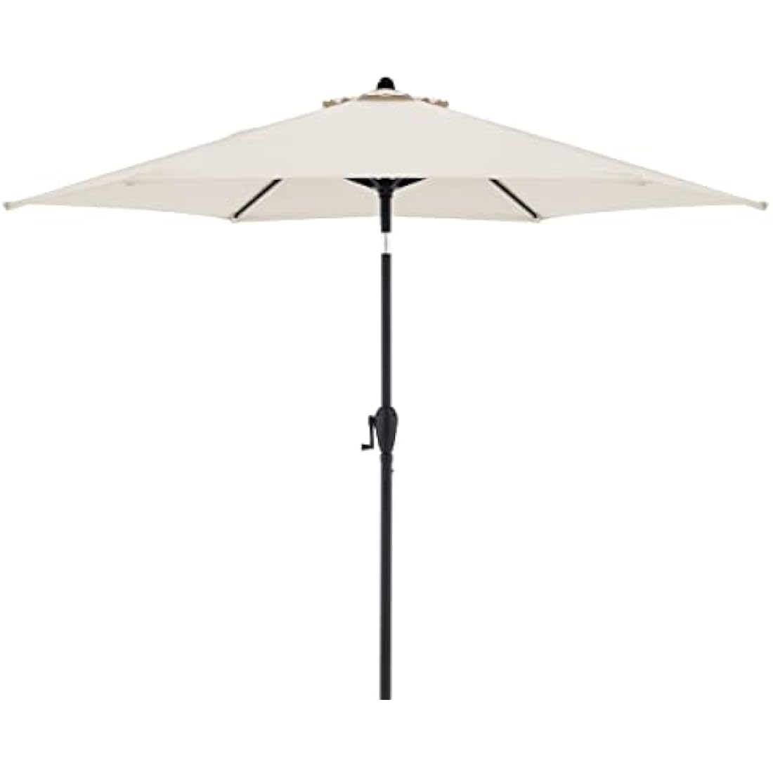 Doppler Jack Parasol 250 cm – Round Garden Umbrella with Crank Function