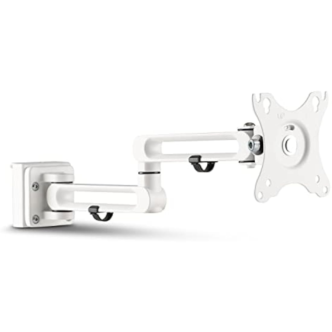 InLine Slatwall Monitor Bracket Long – Ergonomic Mount in White