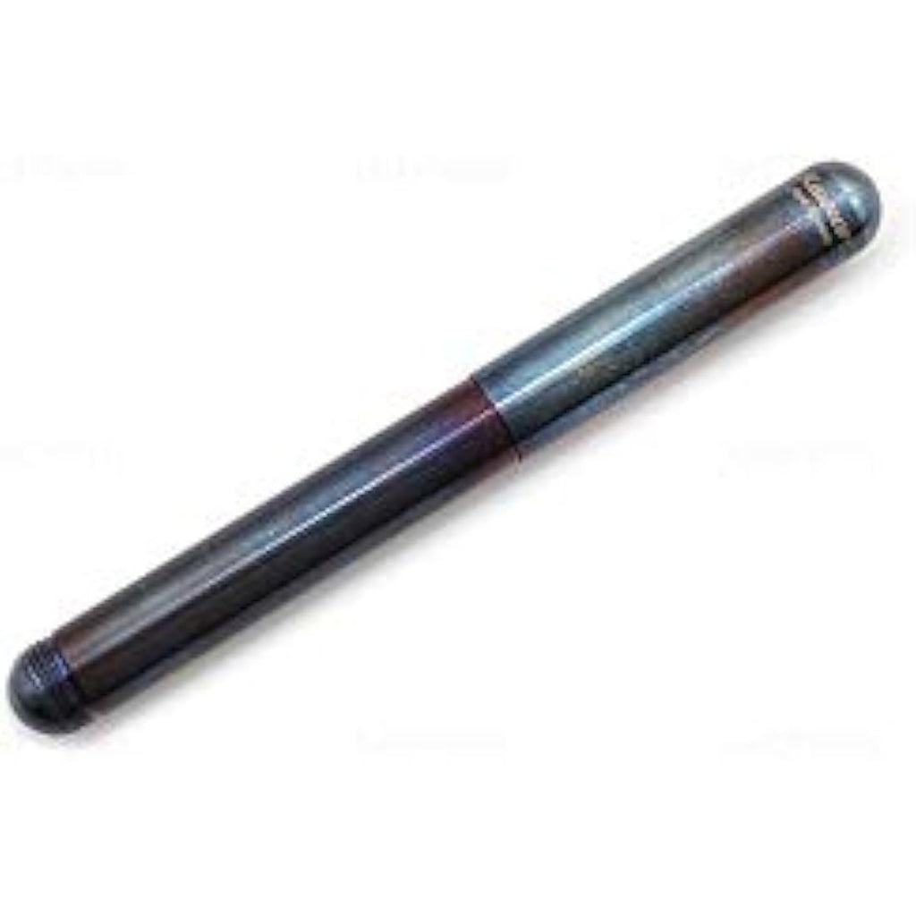 Kaweco Liliput Fireblue Fountain Pen – Stainless Steel Pocket Pen (M)