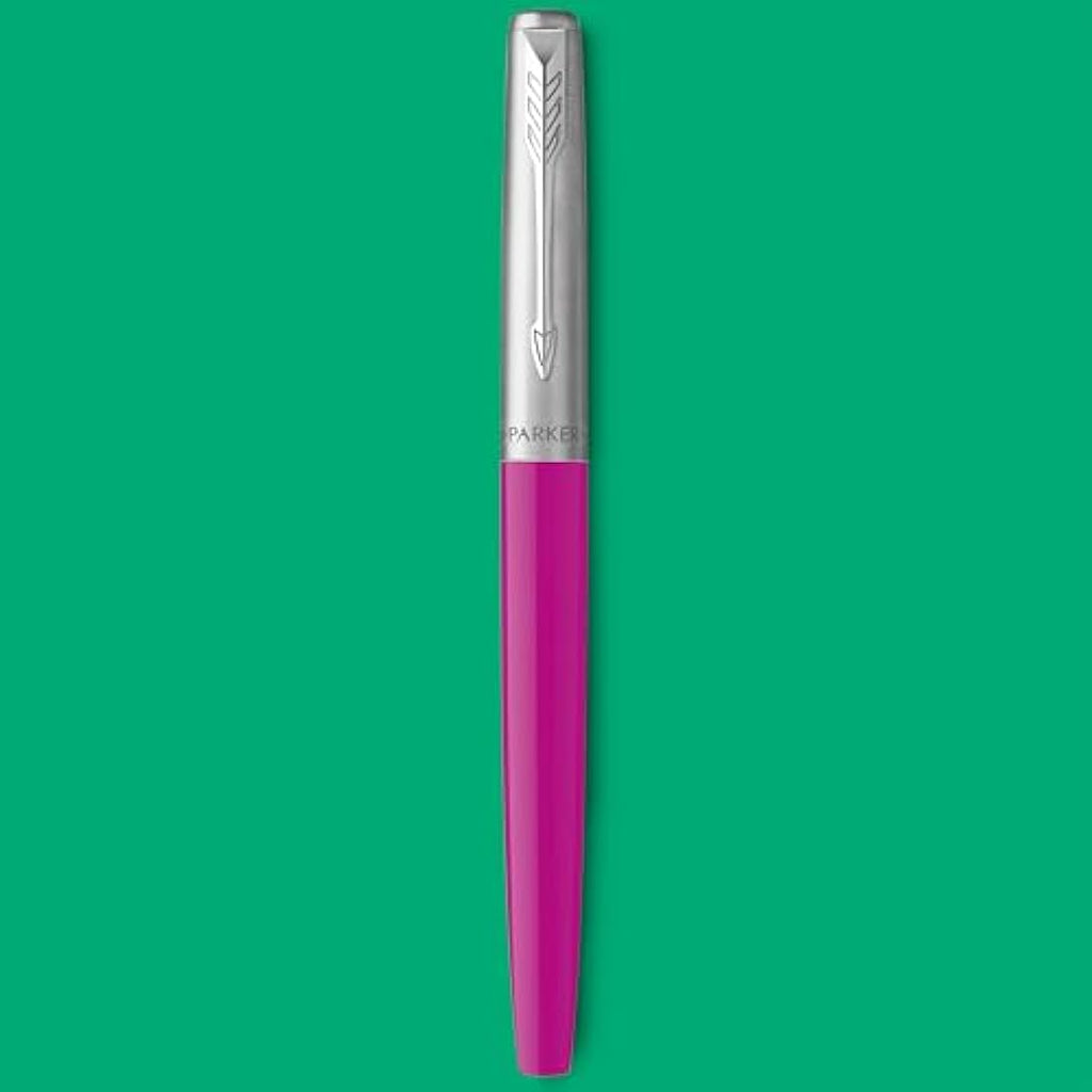 Parker Jotter Originals Fountain Pen | Magenta | Medium Nib | 2 Ink Refills