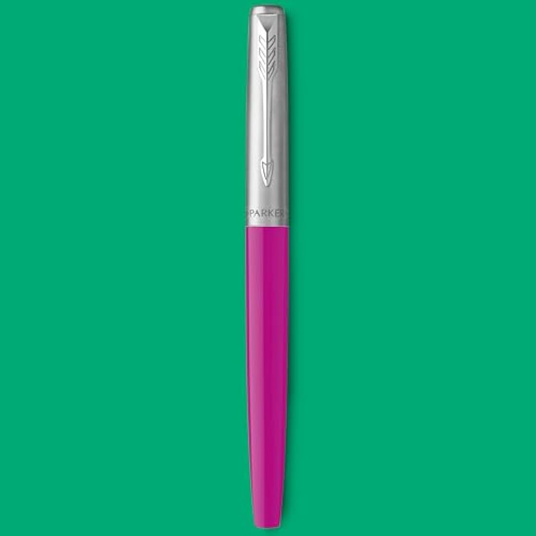Parker Jotter Originals Fountain Pen | Magenta | Medium Nib | 2 Ink Refills