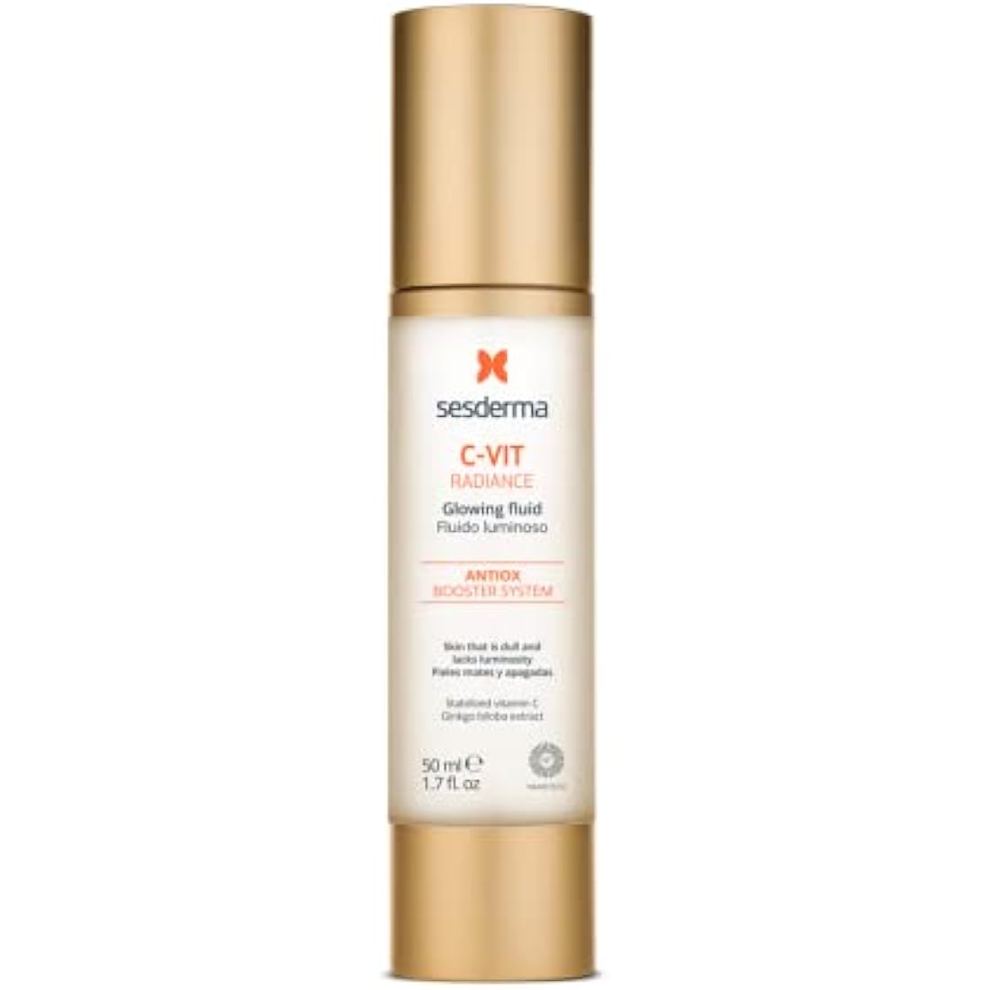 Sesderma C-Vit Radiance Glowing Fluid – 50ml Vitamin C Face Serum
