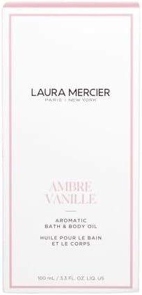Laura Mercier Ambre Vanille Aromatic Bath & Body Oil – 3.3oz (100ml)