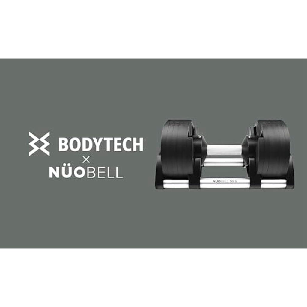 Bodytech Adjustable Dumbbell – One-Hand Weight Change Home Gym Gear