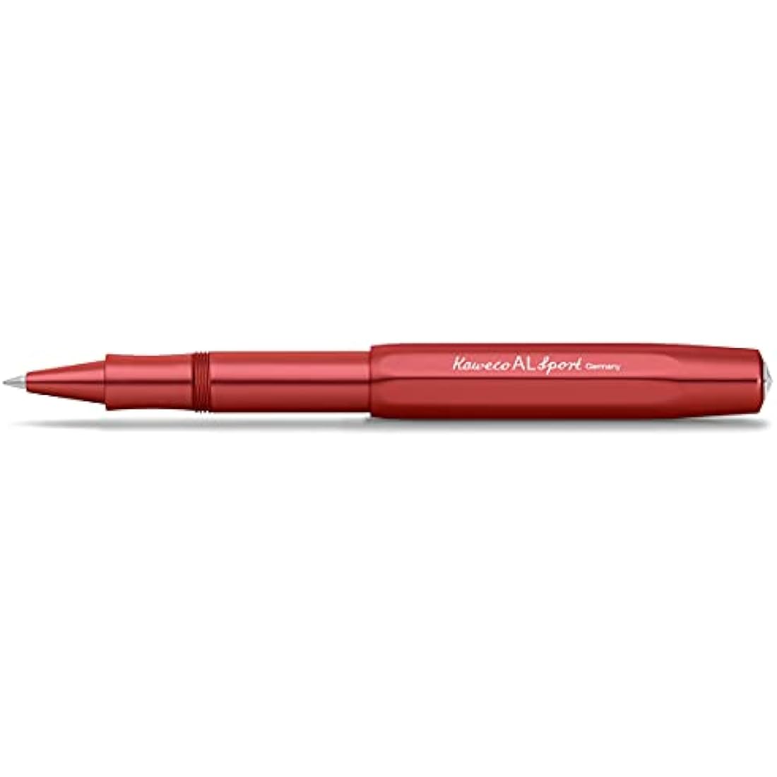 Kaweco AL Sport Rollerball Pen – Deep Red Aluminium Pocket Pen