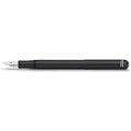 Kaweco Liliput Fountain Pen – Minimalist Pocket Pen, Black, Fine Nib