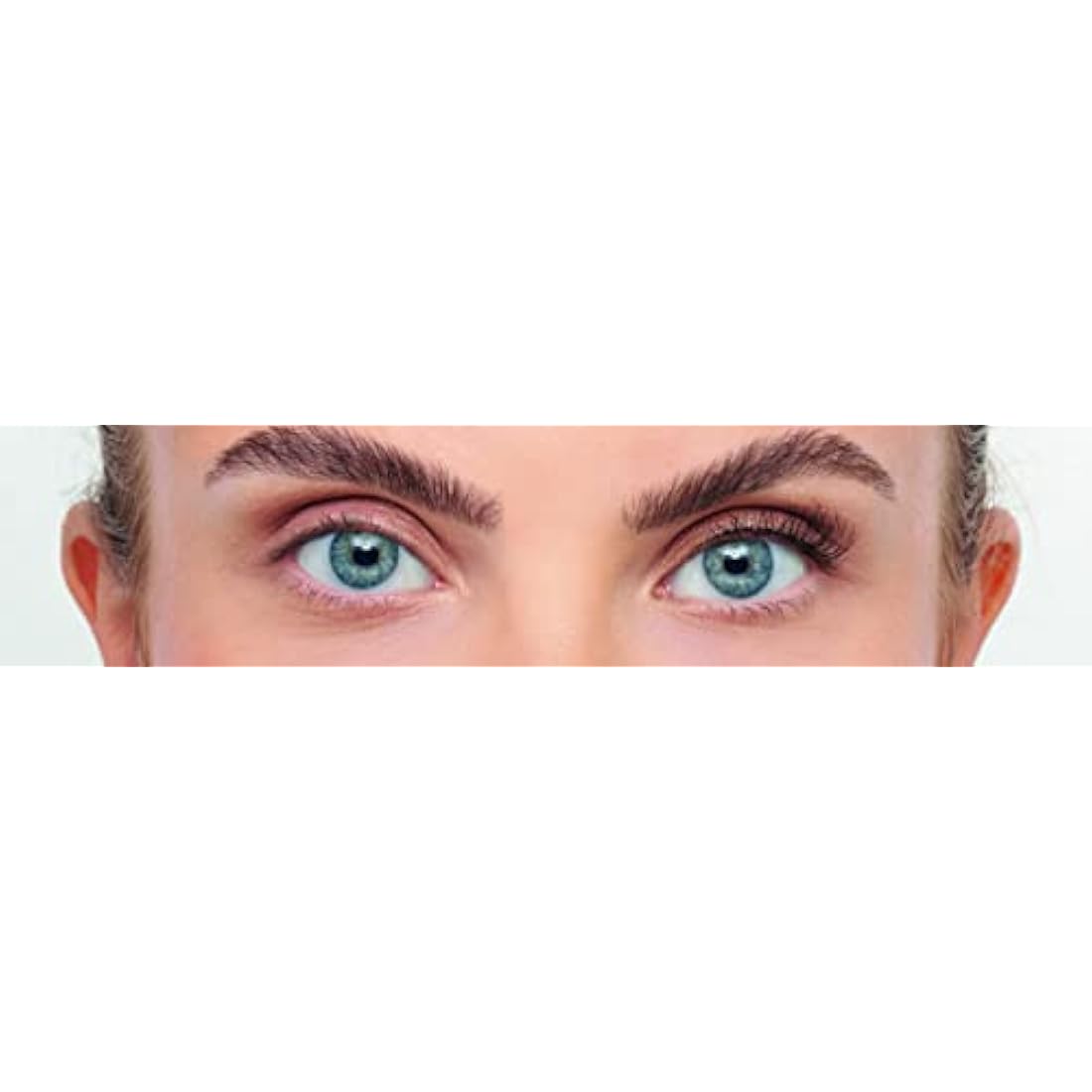 Eylure No. 013 False Lashes – 3/4 Length Black Strip Lashes with Glue