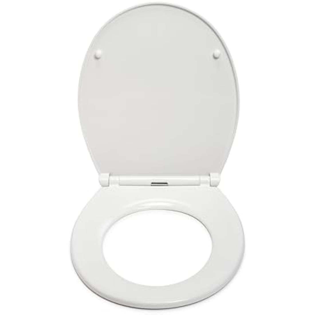 Croydex Capri Oval Toilet Seat – Soft Close & Quick Release White