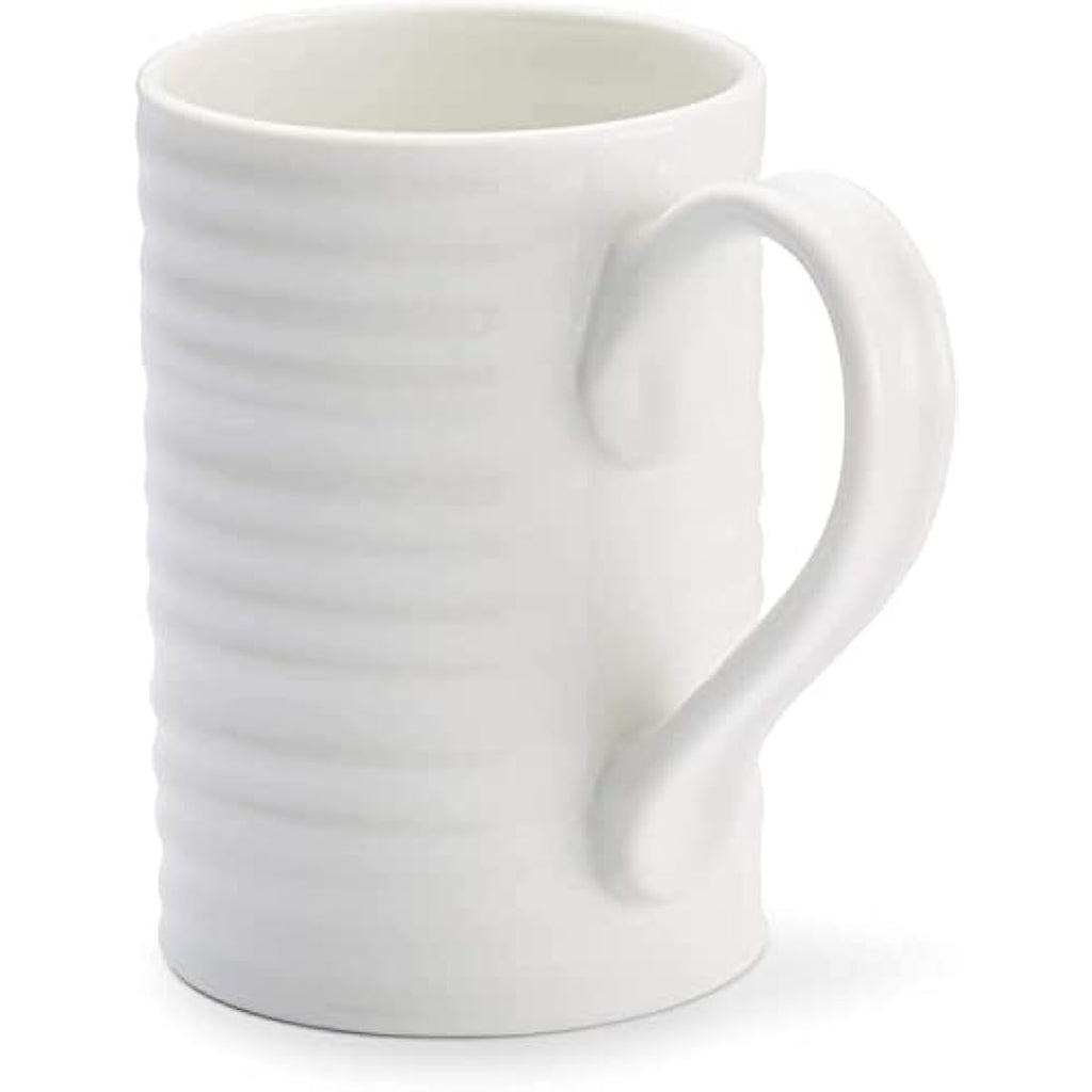 Sophie Conran for Portmeirion Porcelain Tall Mug, White, Set of 4