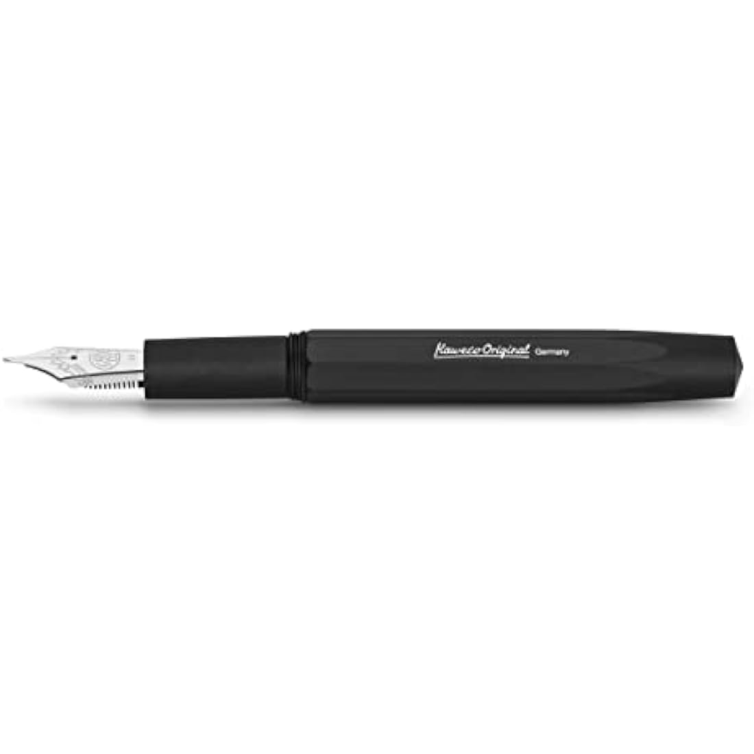 Kaweco Original 250 Fountain Pen – Black Chrome Aluminium – Medium Nib