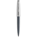 Waterman Emblème Deluxe Ballpoint Pen – Grey with Chrome Trim, Medium