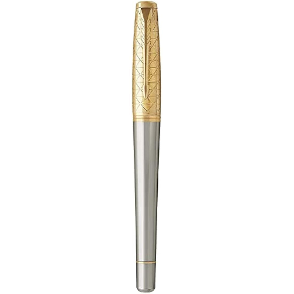 Parker Urban Premium Fountain Pen | Aureate Gold & Metal | Medium Nib