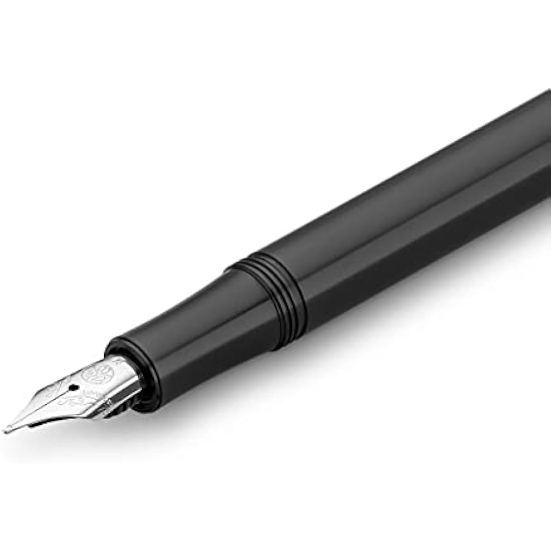 Kaweco Liliput Fountain Pen – Black Aluminium Pocket Pen – BB Nib